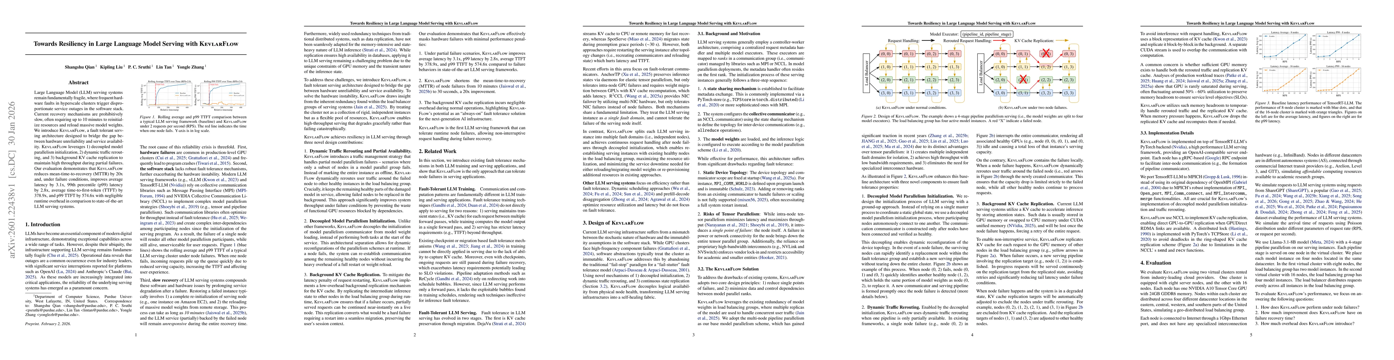 Thumbnail for Towards Resiliency in Large Language Model Serving with KevlarFlow