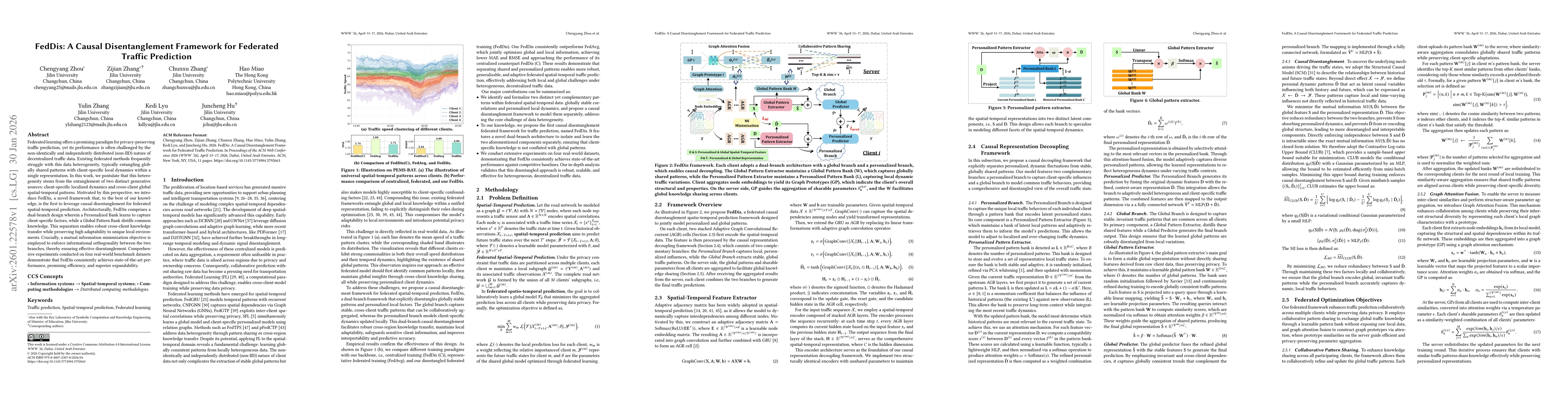 Thumbnail for FedDis: A Causal Disentanglement Framework for Federated Traffic Prediction