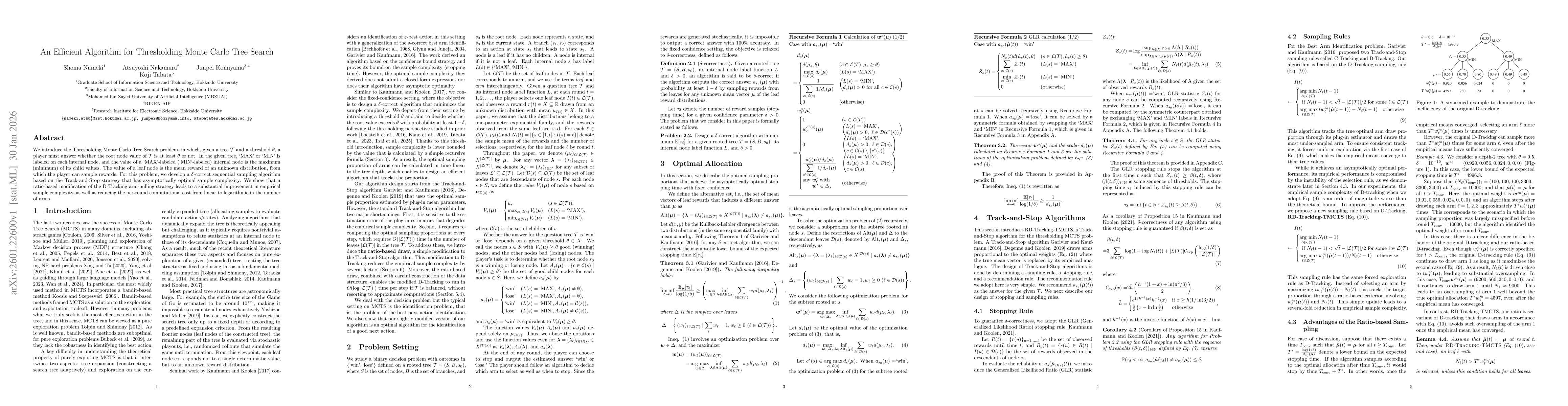Thumbnail for An Efficient Algorithm for Thresholding Monte Carlo Tree Search