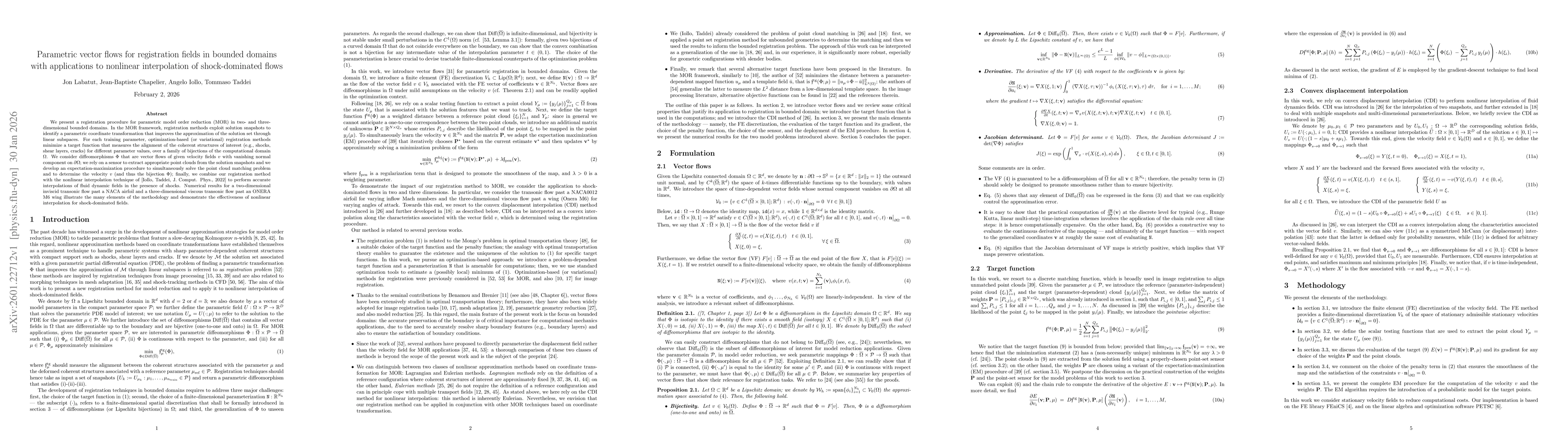 Thumbnail for Parametric vector flows for registration fields in bounded domains with applications to nonlinear interpolation of shock-dominated flows