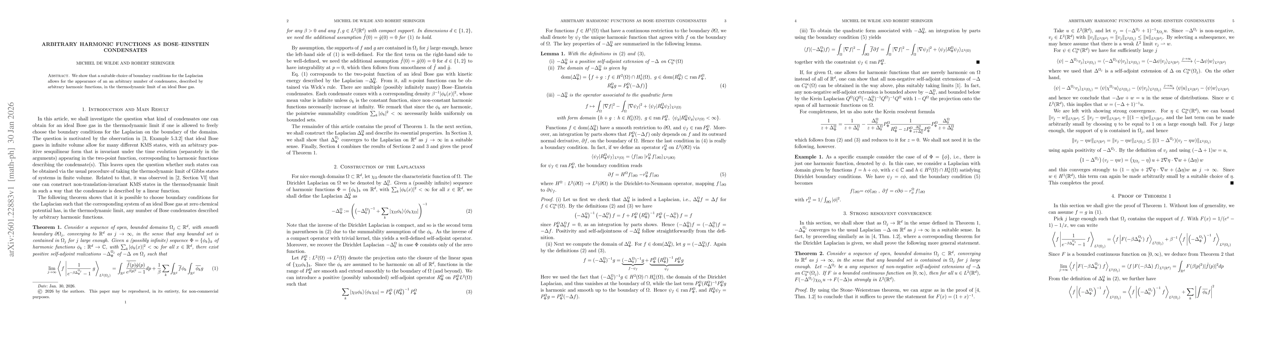 Thumbnail for Arbitrary harmonic functions as Bose--Einstein condensates