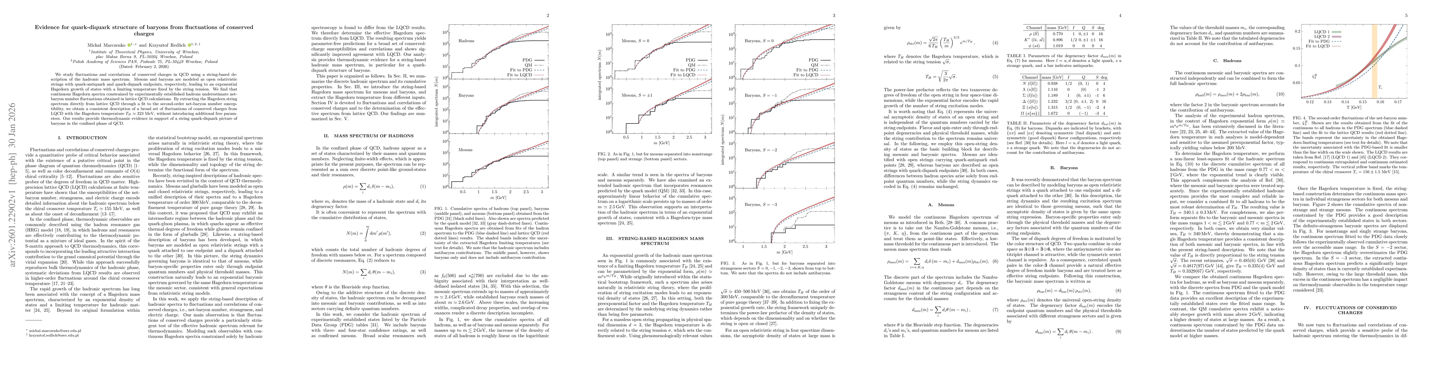 Thumbnail for Evidence for quark-diquark structure of baryons from fluctuations of conserved charges