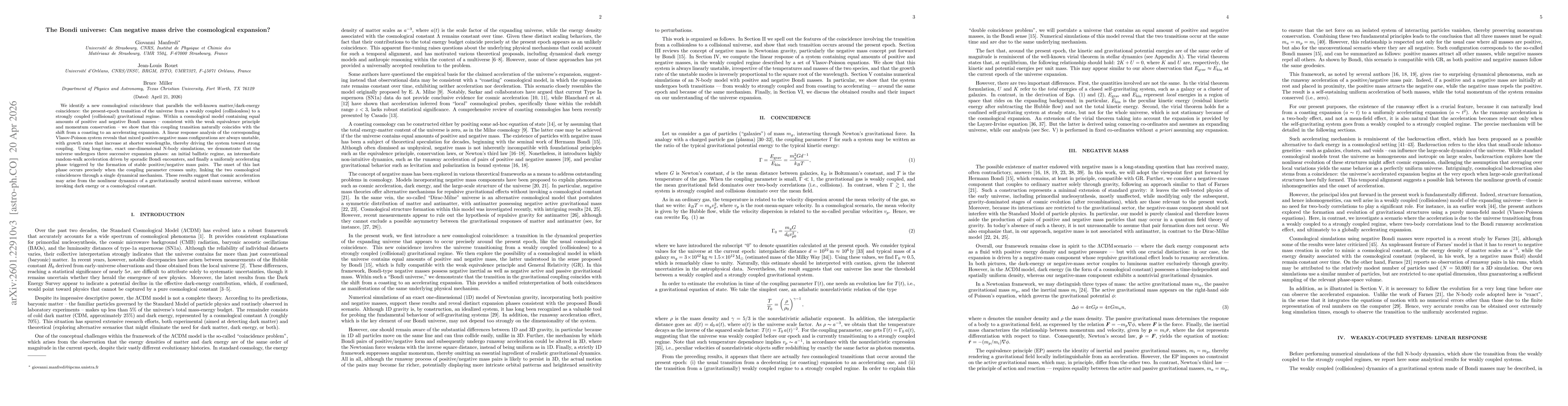 Thumbnail for The Bondi universe: How negative mass drives the cosmological expansion