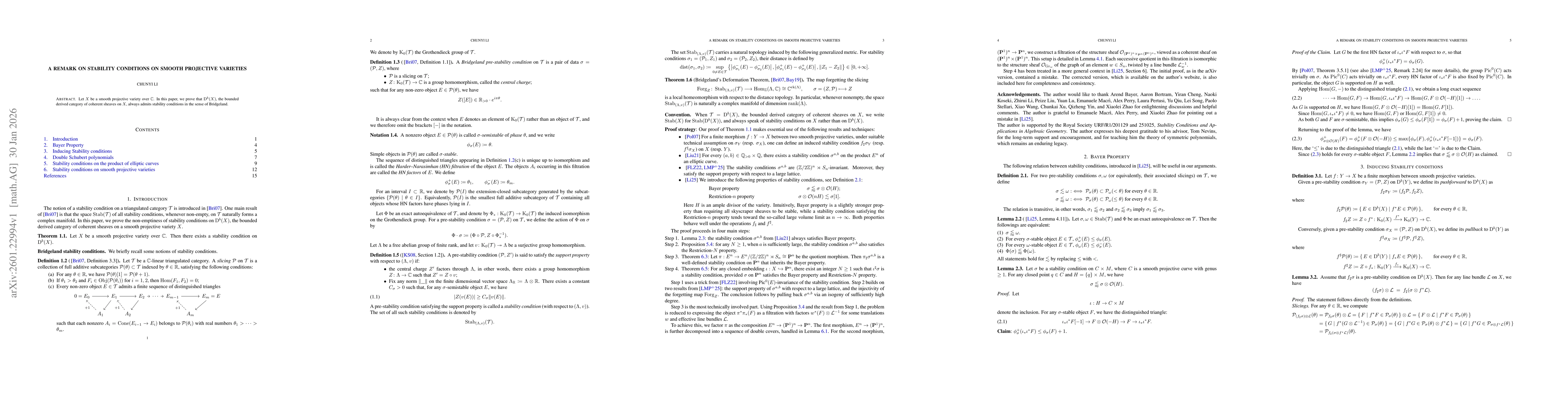 Thumbnail for A Remark on Stability Conditions on Smooth Projective Varieties