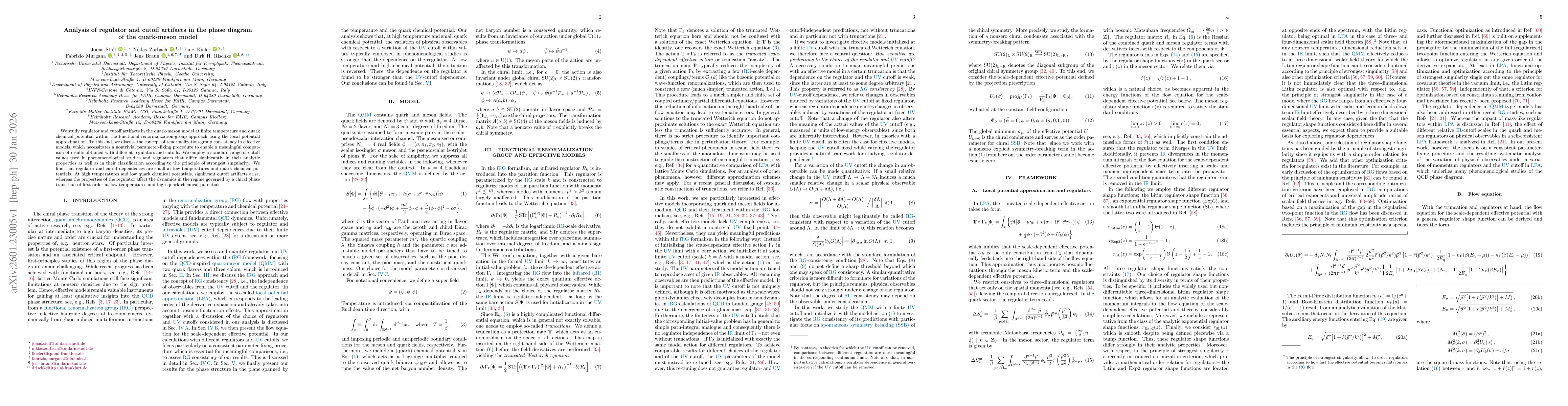 Thumbnail for Analysis of regulator and cutoff artifacts in the phase diagram of the quark-meson model