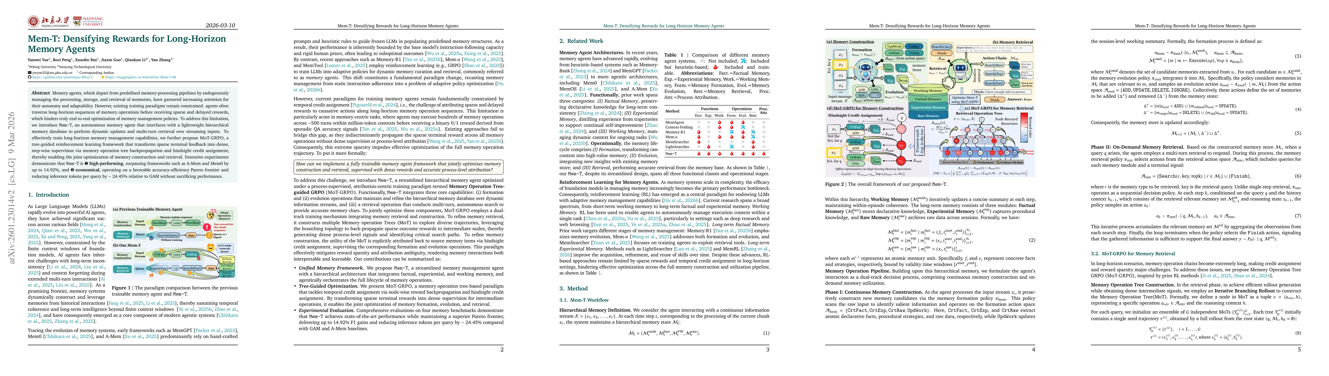 Thumbnail for Mem-T: Densifying Rewards for Long-Horizon Memory Agents
