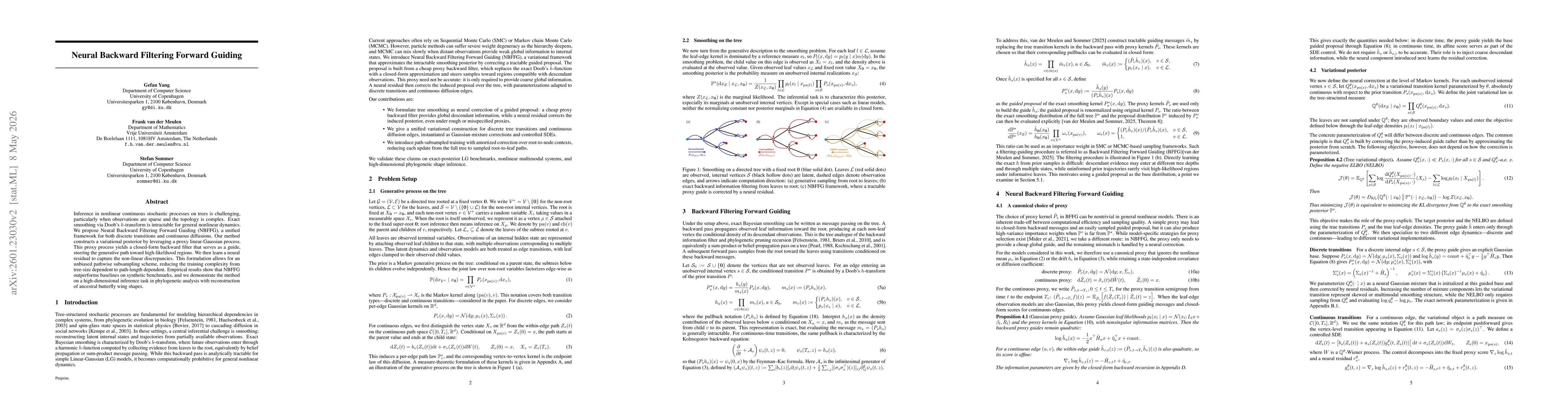 Thumbnail for Neural Backward Filtering Forward Guiding