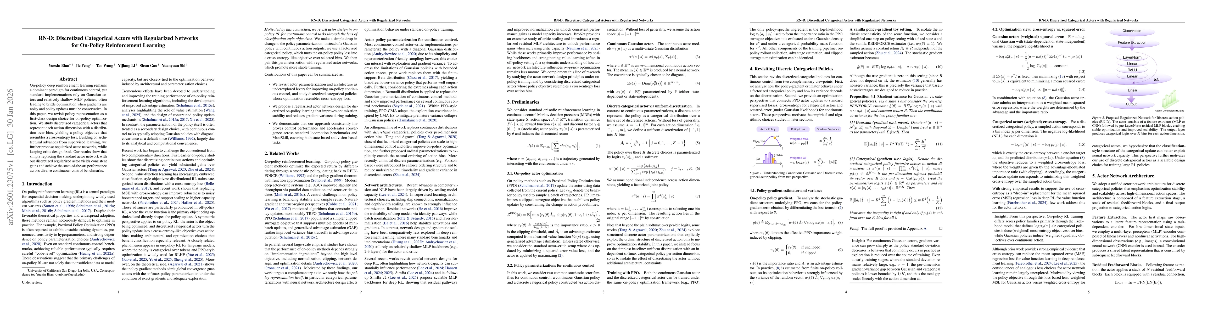 Thumbnail for RN-D: Discretized Categorical Actors with Regularized Networks for On-Policy Reinforcement Learning