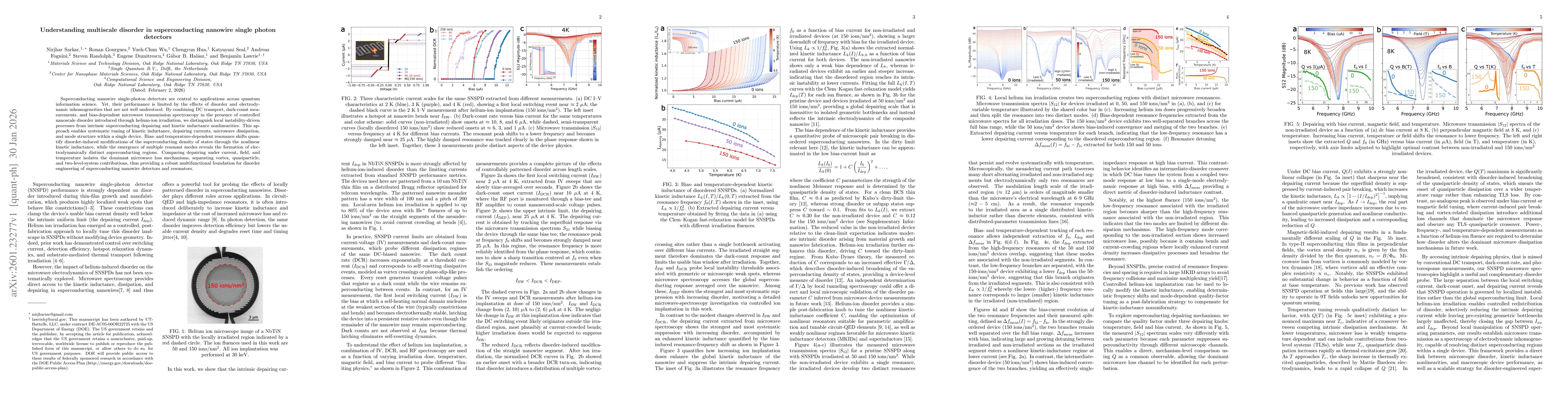 Thumbnail for Understanding multiscale disorder in superconducting nanowire single photon detectors