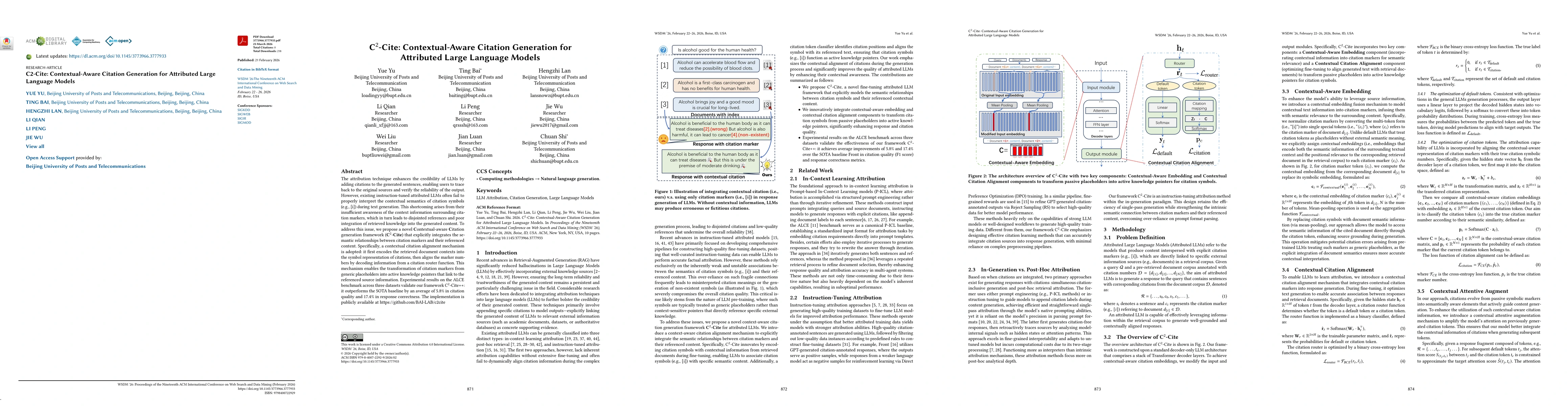 Thumbnail for C$^2$-Cite: Contextual-Aware Citation Generation for Attributed Large Language Models