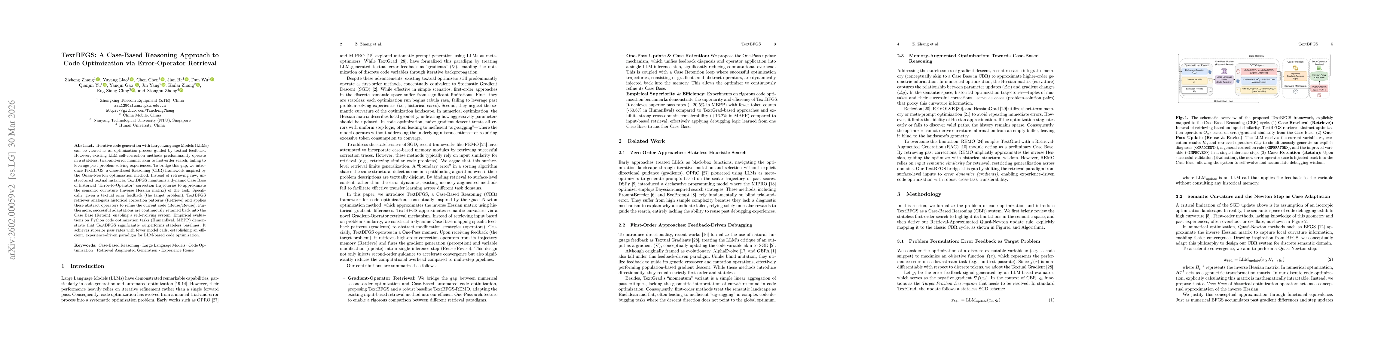 Thumbnail for TextBFGS: A Case-Based Reasoning Approach to Code Optimization via Error-Operator Retrieval