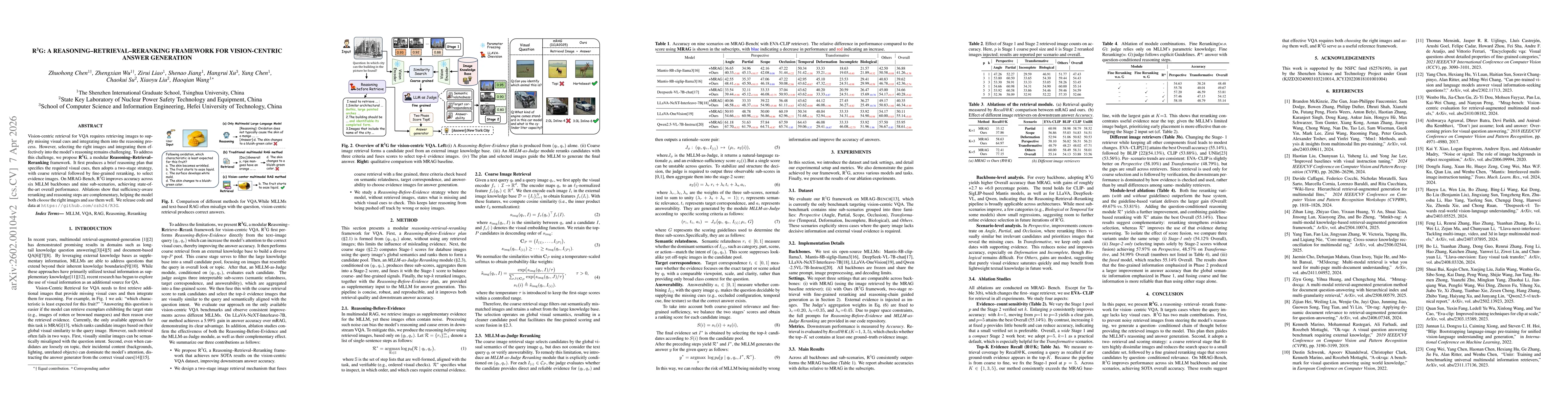 Thumbnail for R3G: A Reasoning--Retrieval--Reranking Framework for Vision-Centric Answer Generation