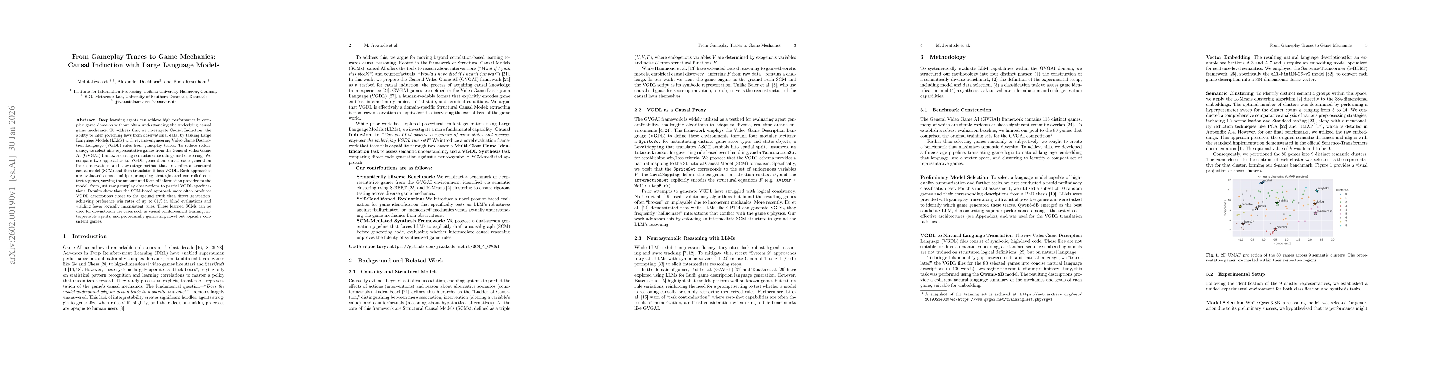 Thumbnail for From Gameplay Traces to Game Mechanics: Causal Induction with Large Language Models