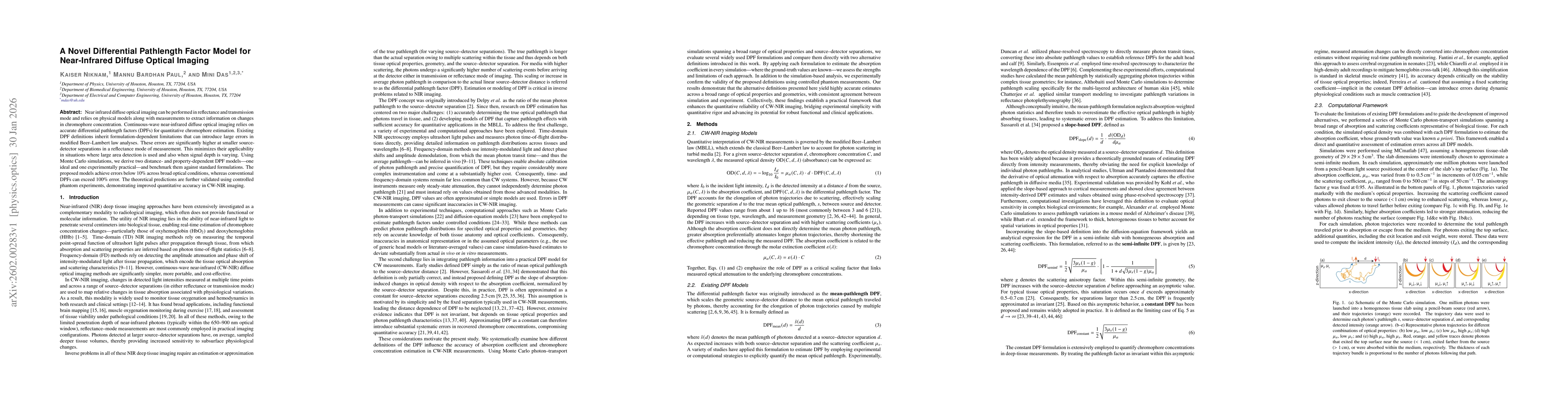 Thumbnail for A Novel Differential Pathlength Factor Model for Near-Infrared Diffuse Optical Imaging