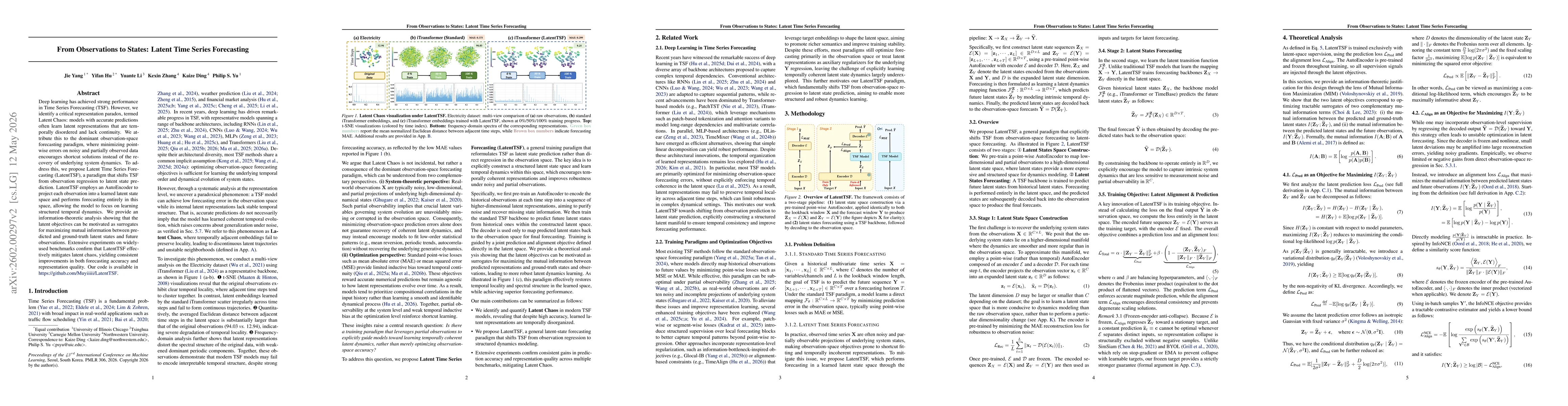 Thumbnail for From Observations to States: Latent Time Series Forecasting