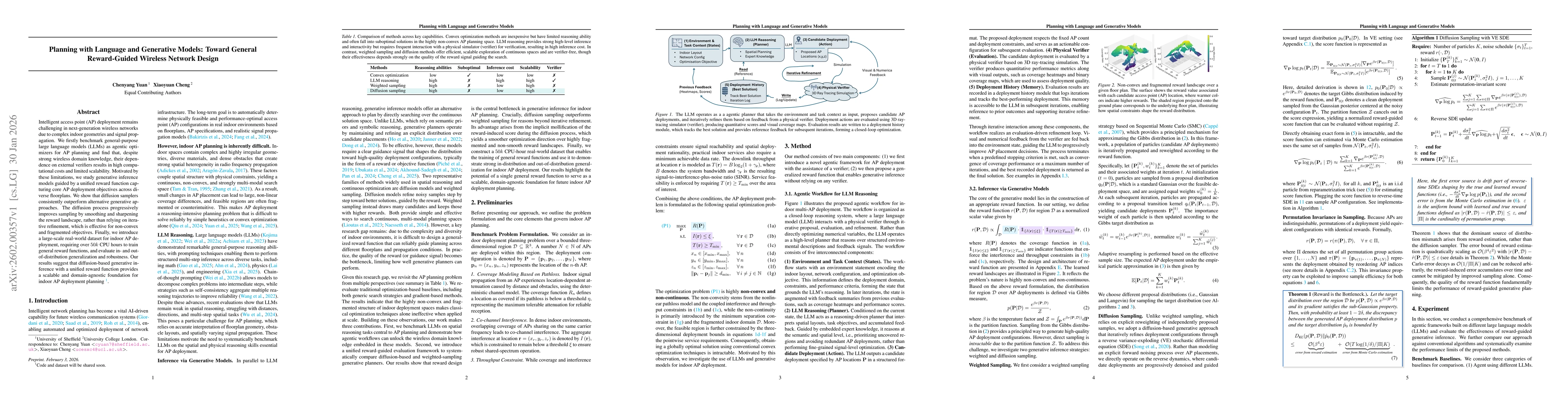 Thumbnail for Planning with Language and Generative Models: Toward General Reward-Guided Wireless Network Design