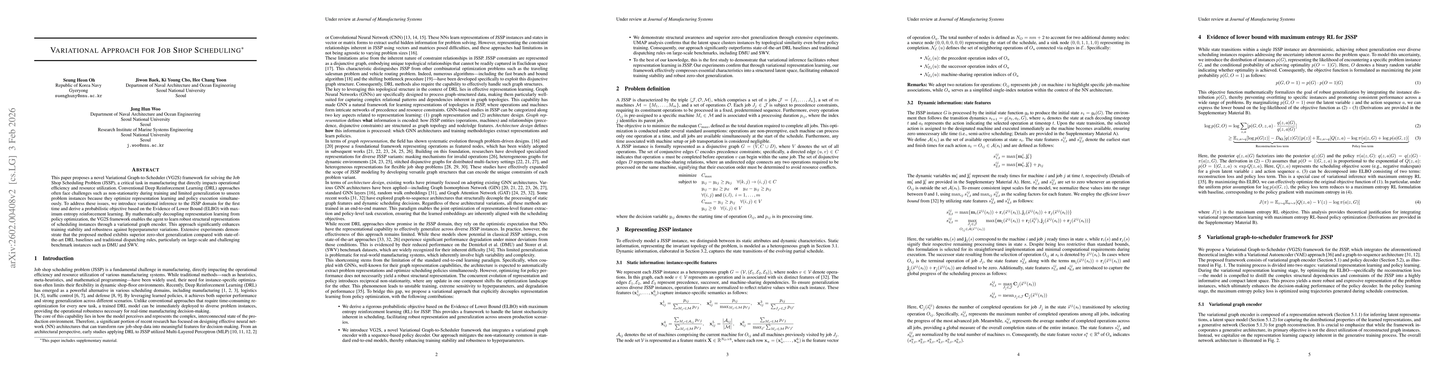 Thumbnail for Variational Approach for Job Shop Scheduling