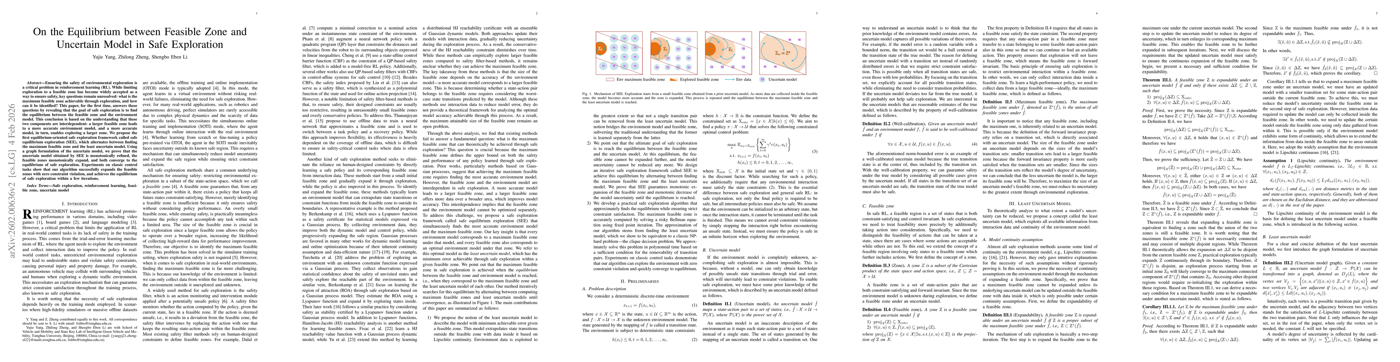 Thumbnail for On the Equilibrium between Feasible Zone and Uncertain Model in Safe Exploration