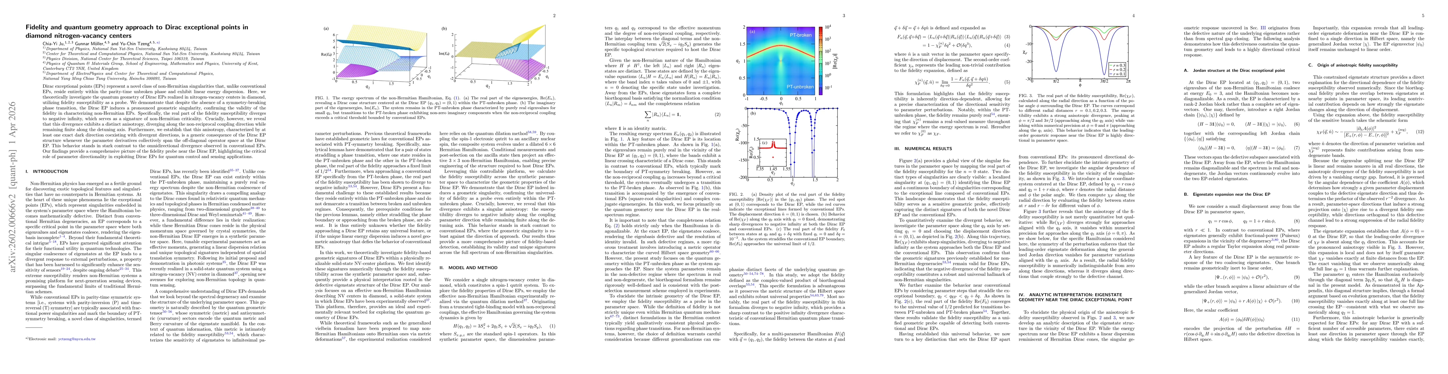 Thumbnail for Fidelity and quantum geometry approach to Dirac exceptional points in diamond nitrogen-vacancy centers