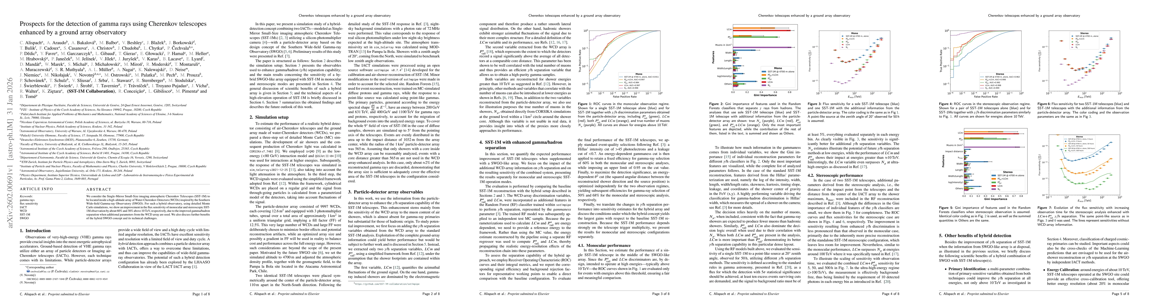 Thumbnail for Prospects for the detection of gamma rays using Cherenkov telescopes enhanced by a ground array observatory