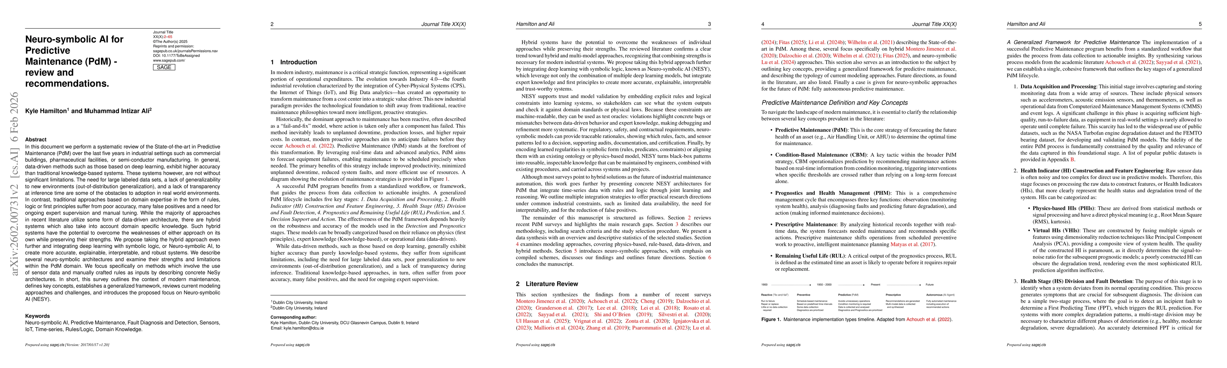 Thumbnail for Neuro-symbolic AI for Predictive Maintenance (PdM) -- review and recommendations