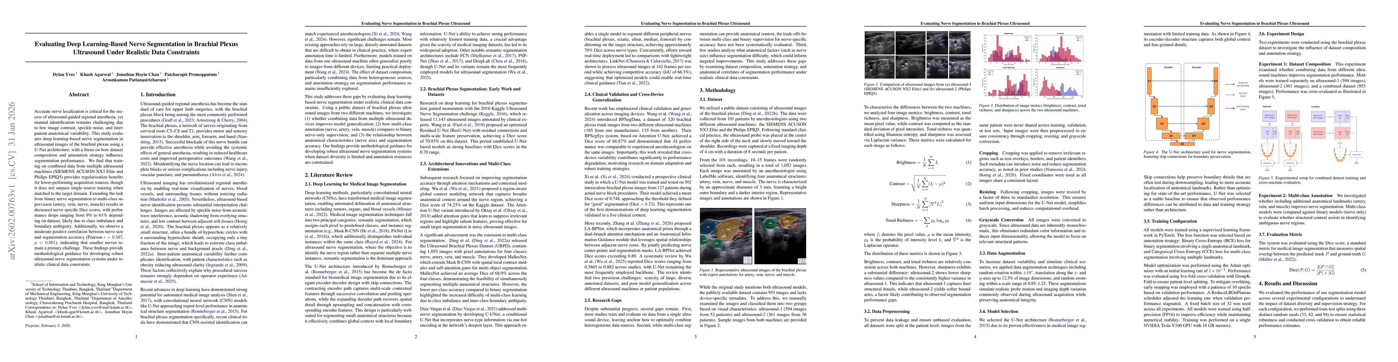 Thumbnail for Evaluating Deep Learning-Based Nerve Segmentation in Brachial Plexus Ultrasound Under Realistic Data Constraints