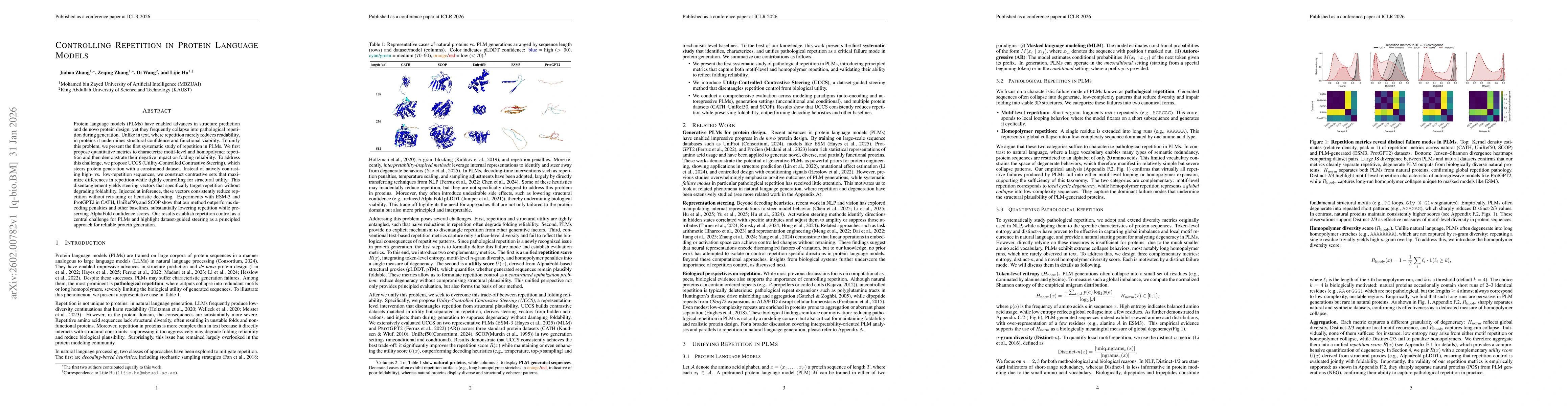 Thumbnail for Controlling Repetition in Protein Language Models