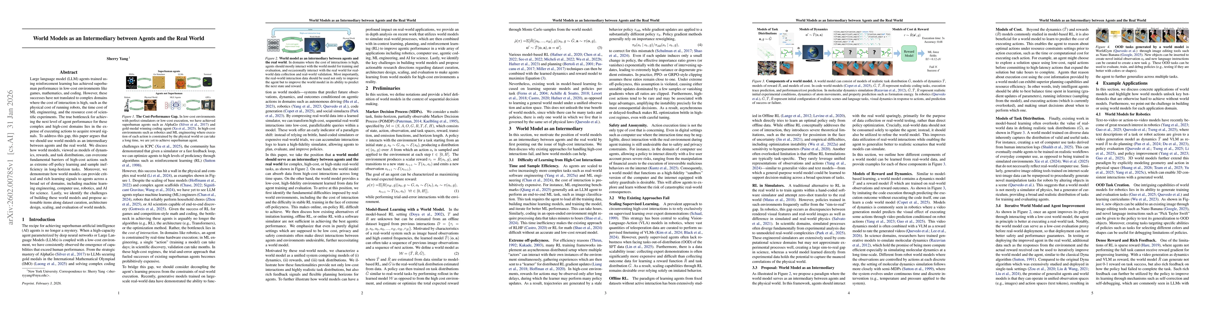Thumbnail for World Models as an Intermediary between Agents and the Real World
