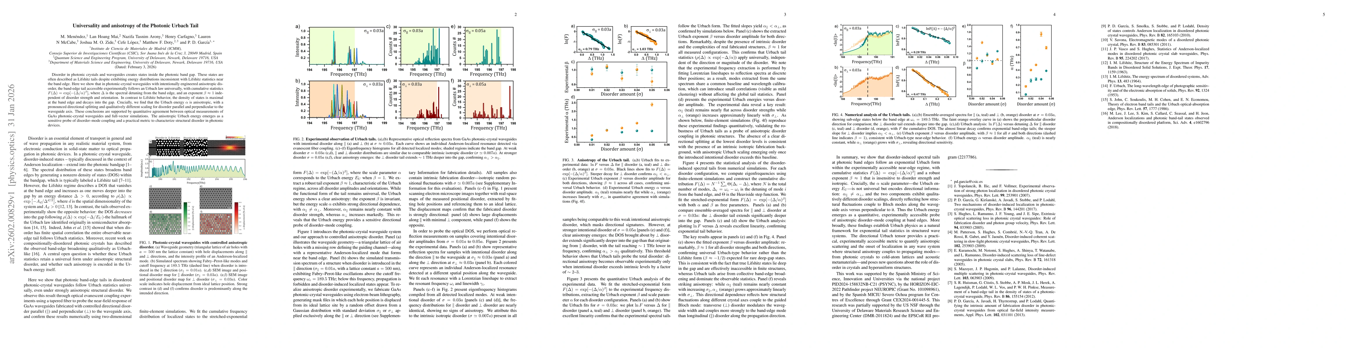 Thumbnail for Universality and anisotropy of the Photonic Urbach Tail