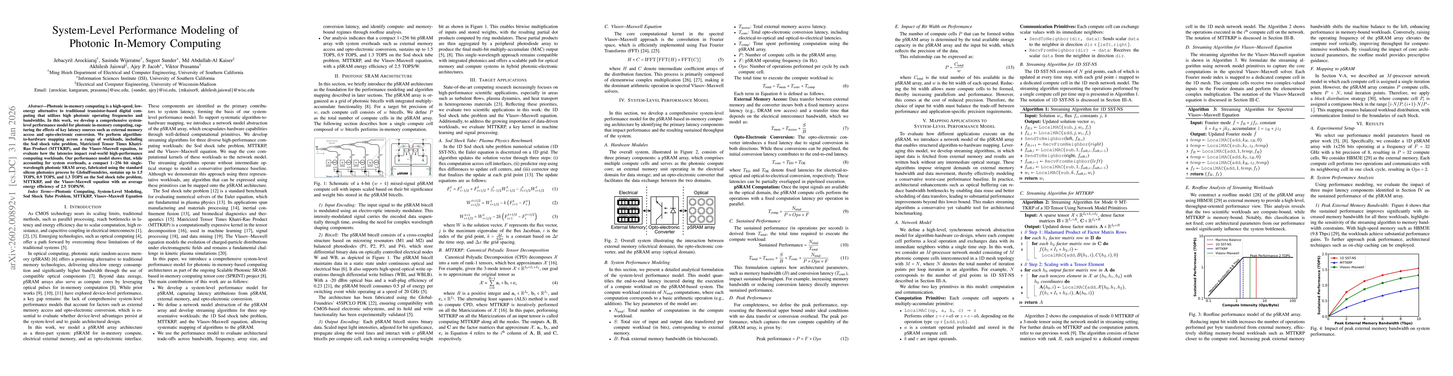Thumbnail for System-Level Performance Modeling of Photonic In-Memory Computing