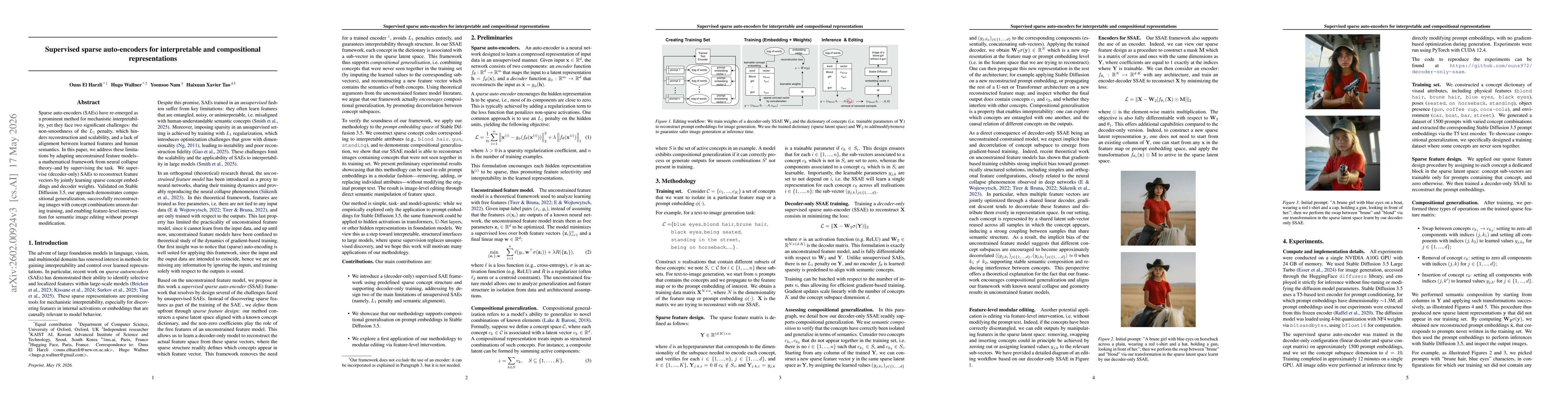 Thumbnail for Supervised sparse auto-encoders as unconstrained feature models for semantic composition