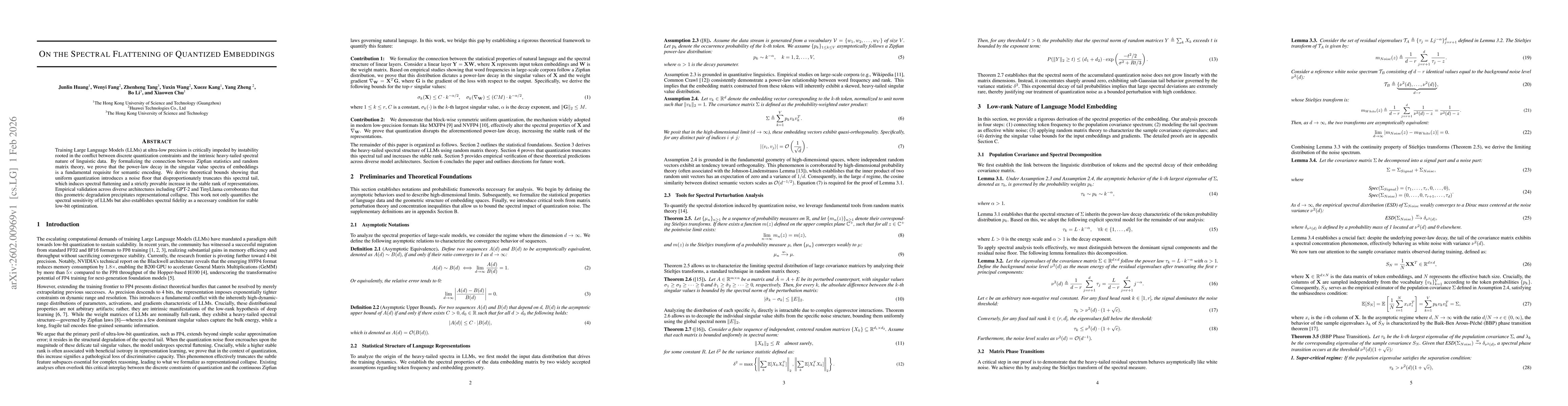 Thumbnail for On the Spectral Flattening of Quantized Embeddings