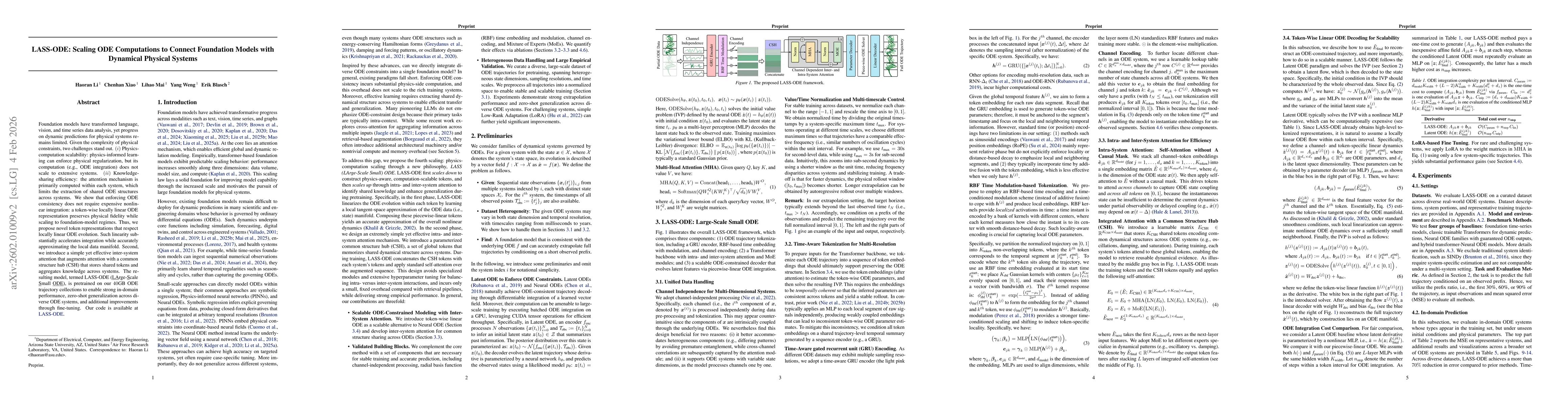 Thumbnail for LASS-ODE: Scaling ODE Computations to Connect Foundation Models with Dynamical Physical Systems