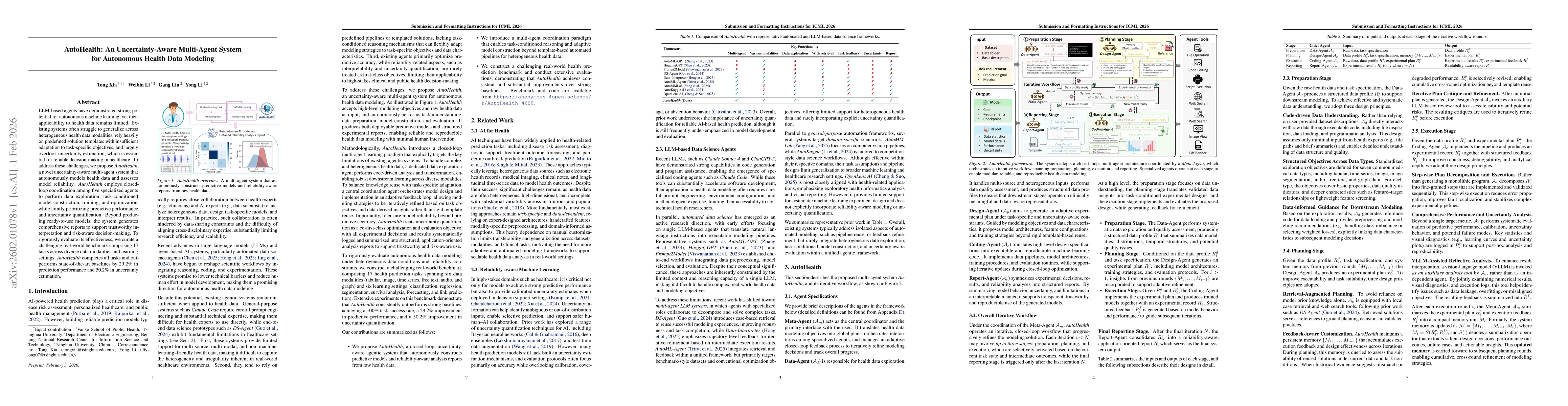 Thumbnail for AutoHealth: An Uncertainty-Aware Multi-Agent System for Autonomous Health Data Modeling