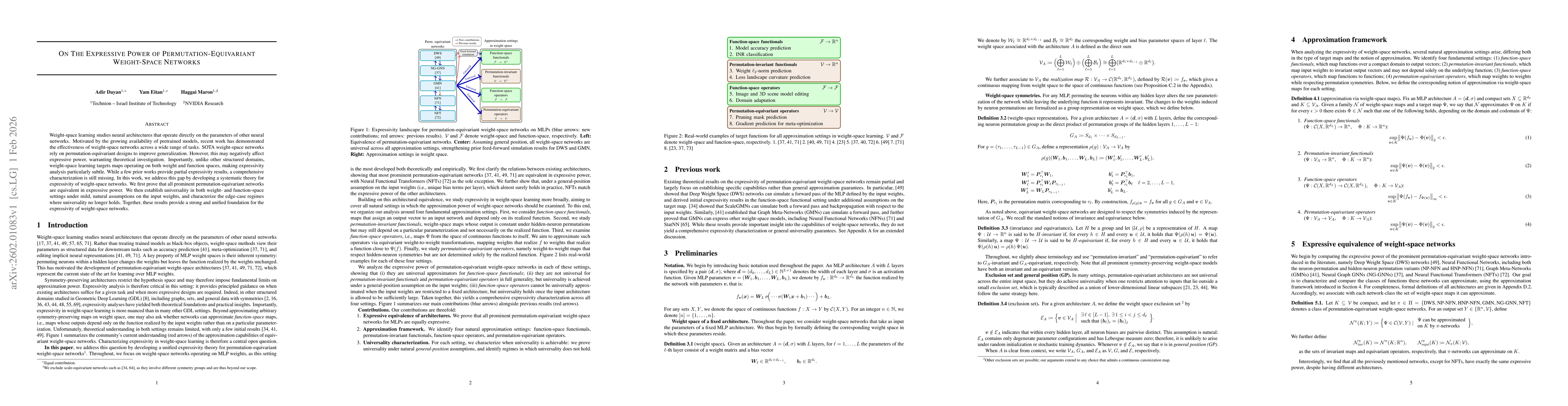 Thumbnail for On the Expressive Power of Permutation-Equivariant Weight-Space Networks