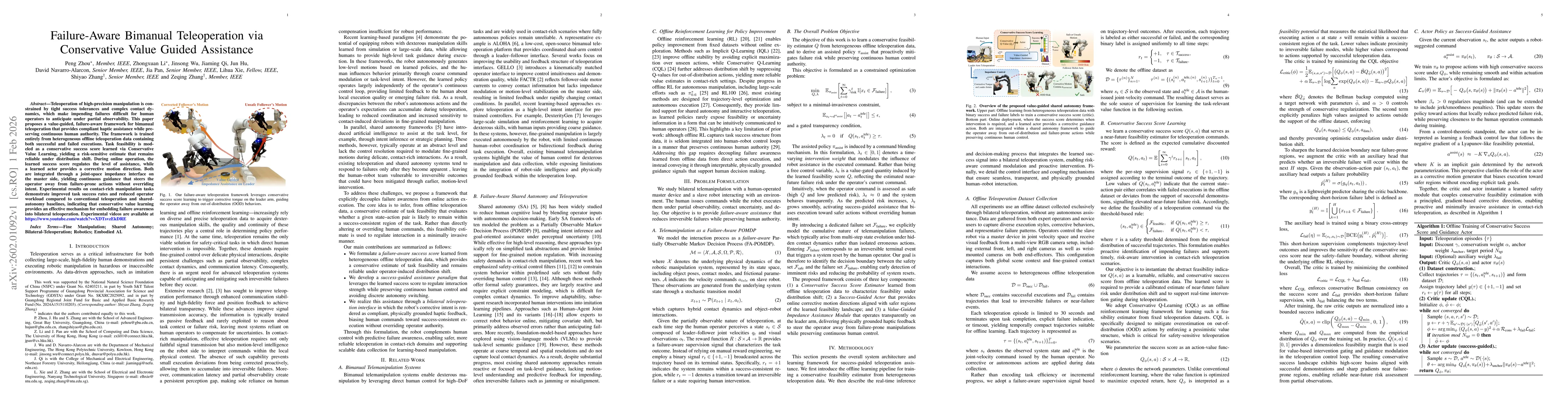 Thumbnail for Failure-Aware Bimanual Teleoperation via Conservative Value Guided Assistance