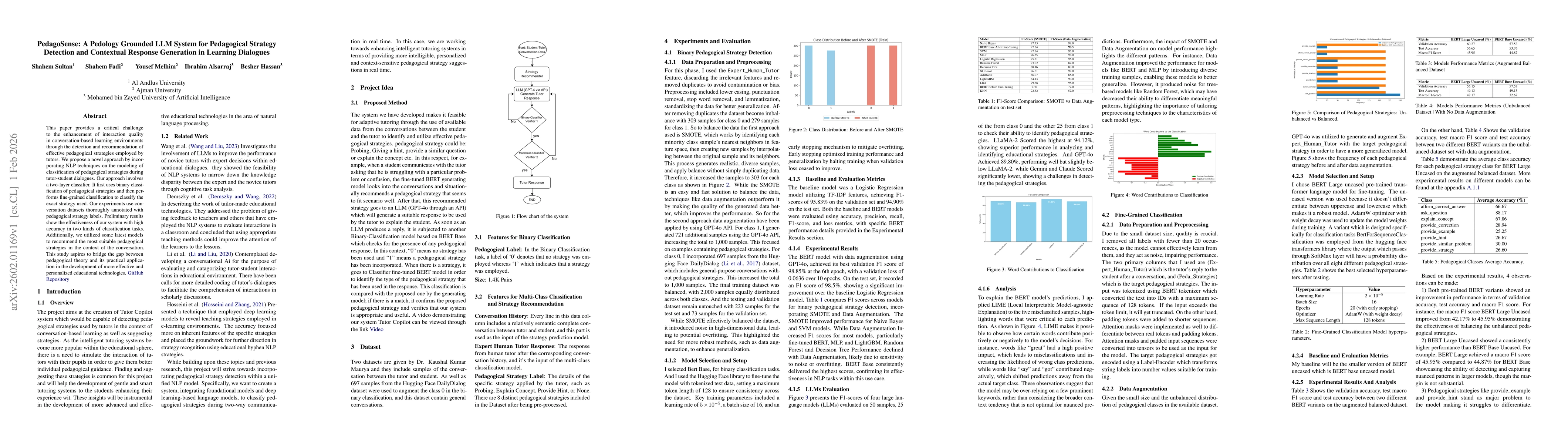 Thumbnail for PedagoSense: A Pedology Grounded LLM System for Pedagogical Strategy Detection and Contextual Response Generation in Learning Dialogues
