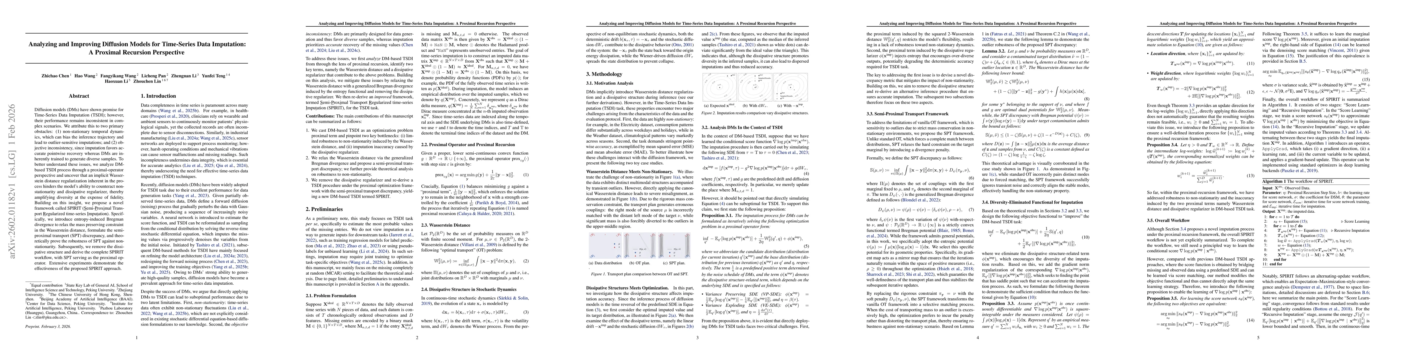Thumbnail for Analyzing and Improving Diffusion Models for Time-Series Data Imputation: A Proximal Recursion Perspective