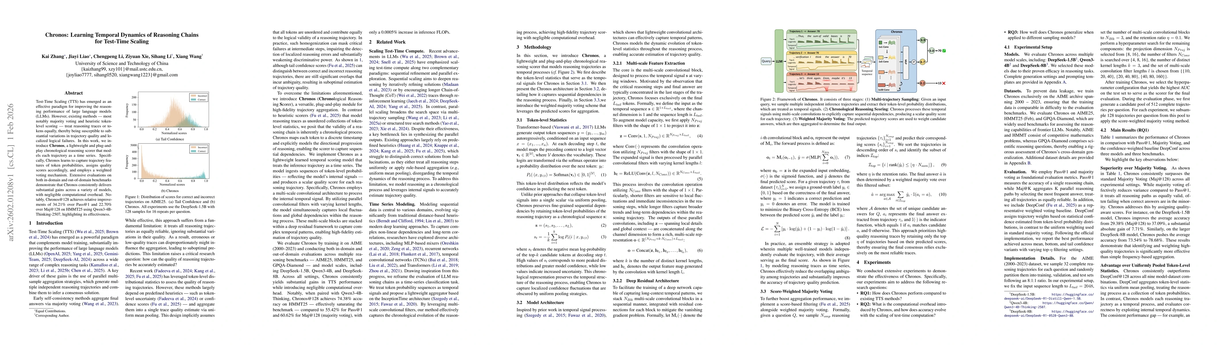 Thumbnail for Chronos: Learning Temporal Dynamics of Reasoning Chains for Test-Time Scaling