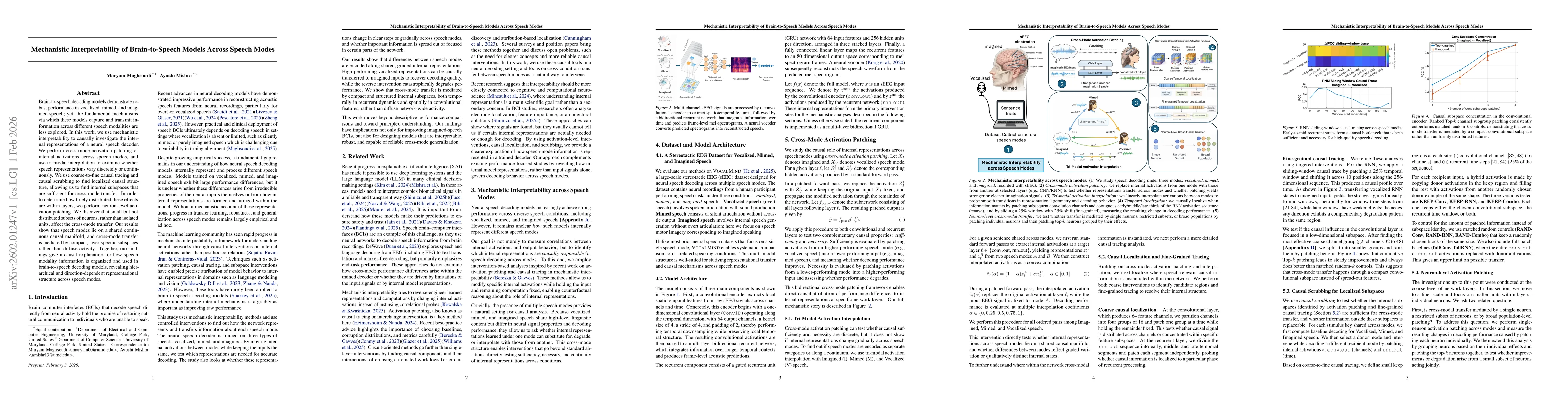 Thumbnail for Mechanistic Interpretability of Brain-to-Speech Models Across Speech Modes