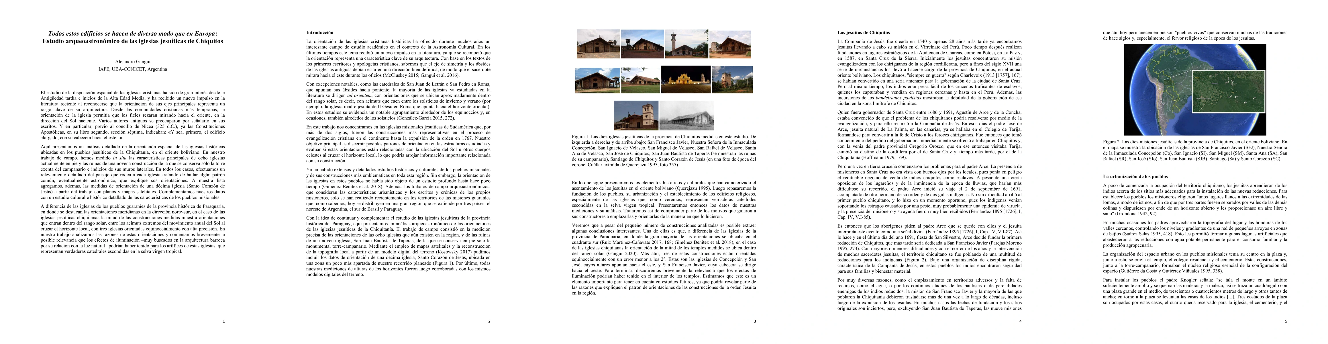 Thumbnail for Todos estos edificios se hacen de diverso modo que en Europa: Estudio arqueoastronómico de las iglesias jesuíticas de Chiquitos