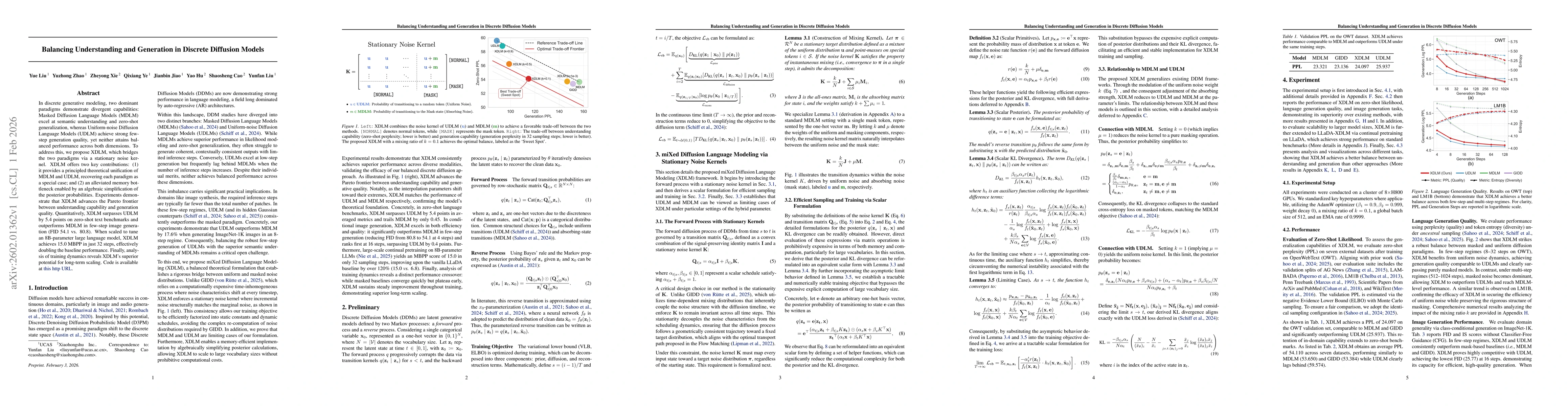 Thumbnail for Balancing Understanding and Generation in Discrete Diffusion Models