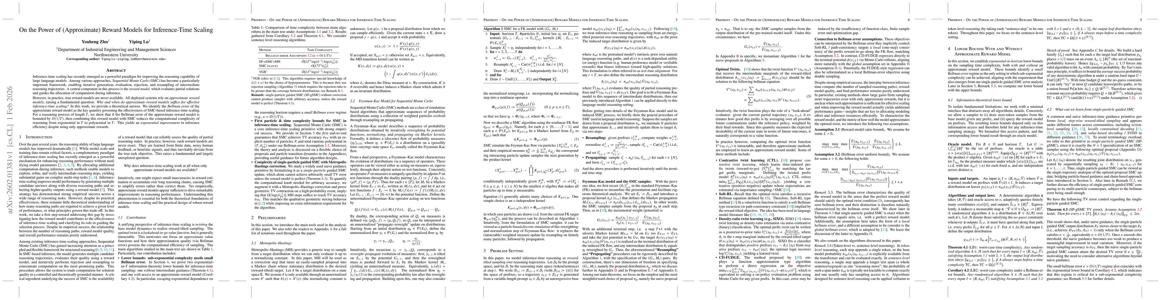 Thumbnail for On the Power of (Approximate) Reward Models for Inference-Time Scaling