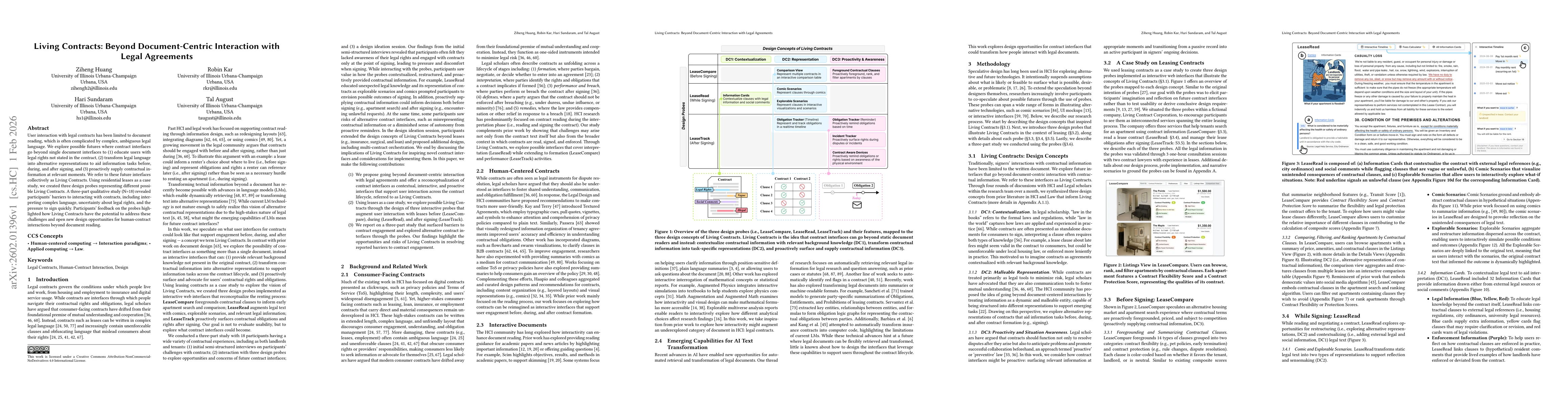 Thumbnail for Living Contracts: Beyond Document-Centric Interaction with Legal Agreements
