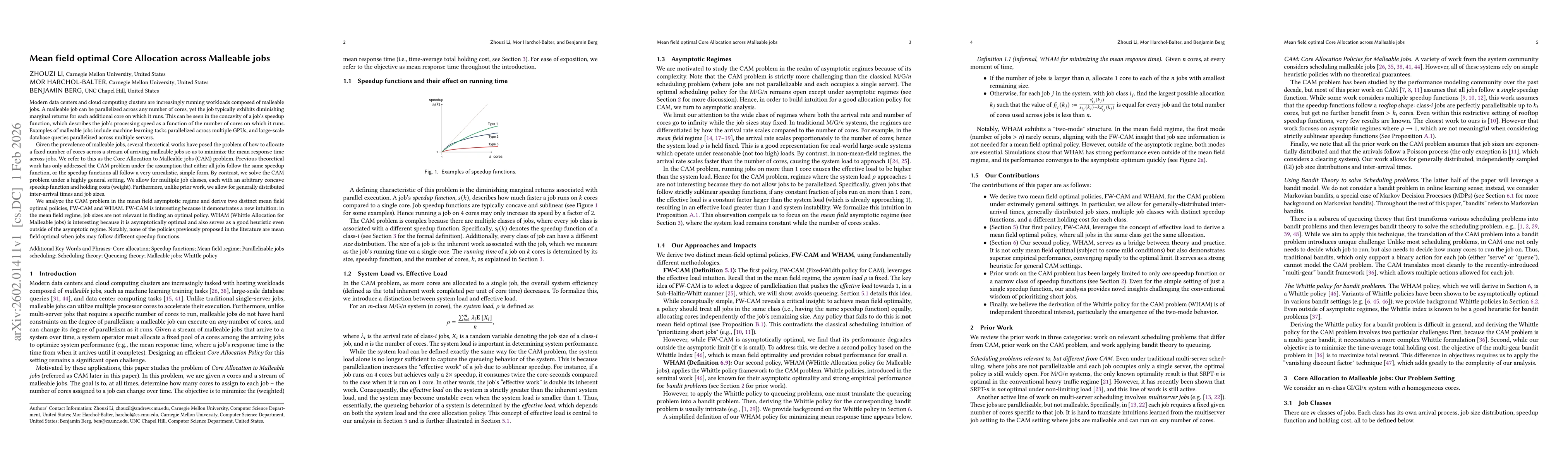 Thumbnail for Mean field optimal Core Allocation across Malleable jobs