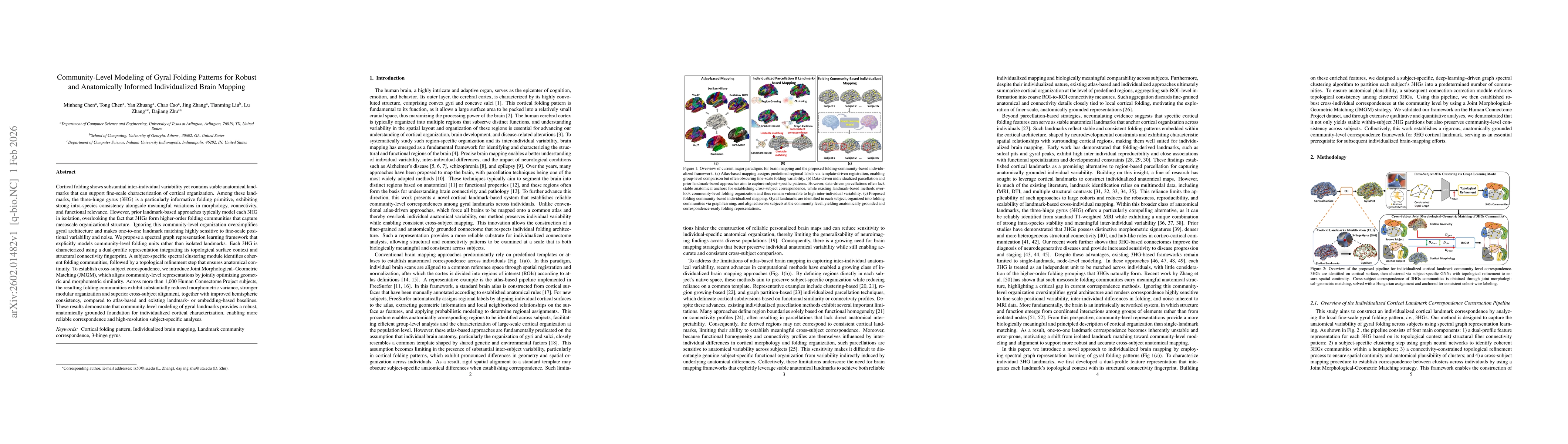 Thumbnail for Community-Level Modeling of Gyral Folding Patterns for Robust and Anatomically Informed Individualized Brain Mapping