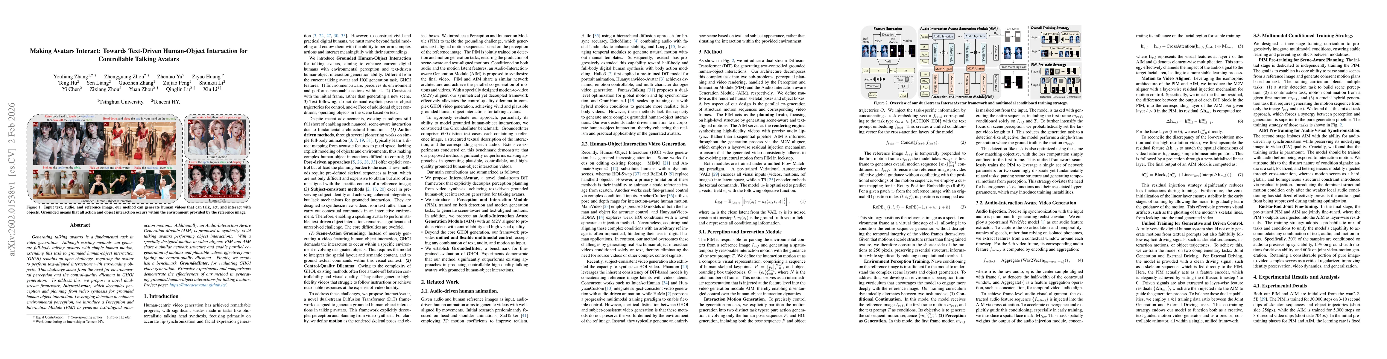 Thumbnail for Making Avatars Interact: Towards Text-Driven Human-Object Interaction for Controllable Talking Avatars