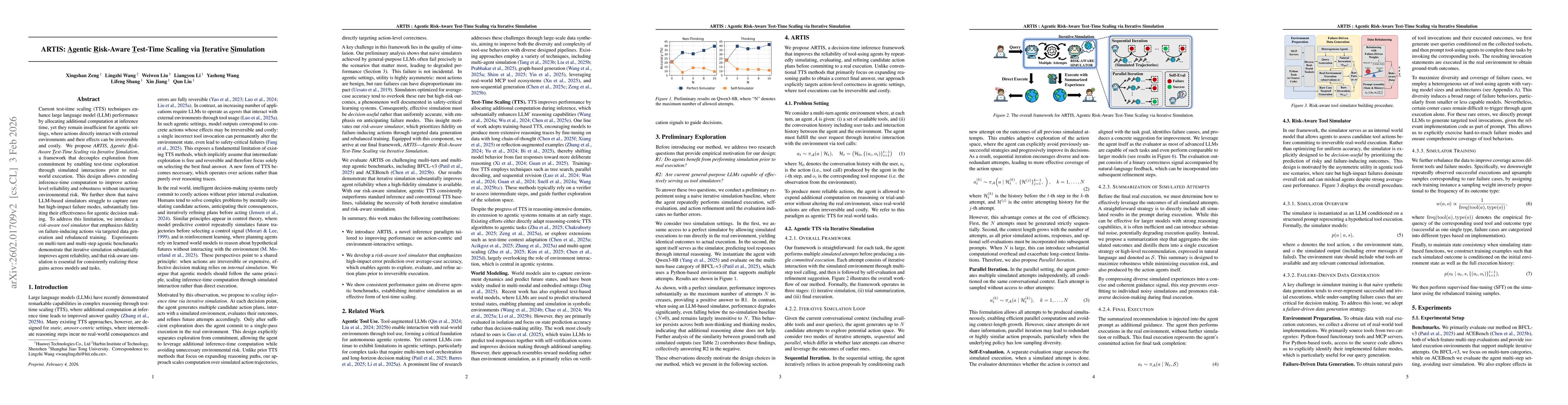 Thumbnail for ARTIS: Agentic Risk-Aware Test-Time Scaling via Iterative Simulation