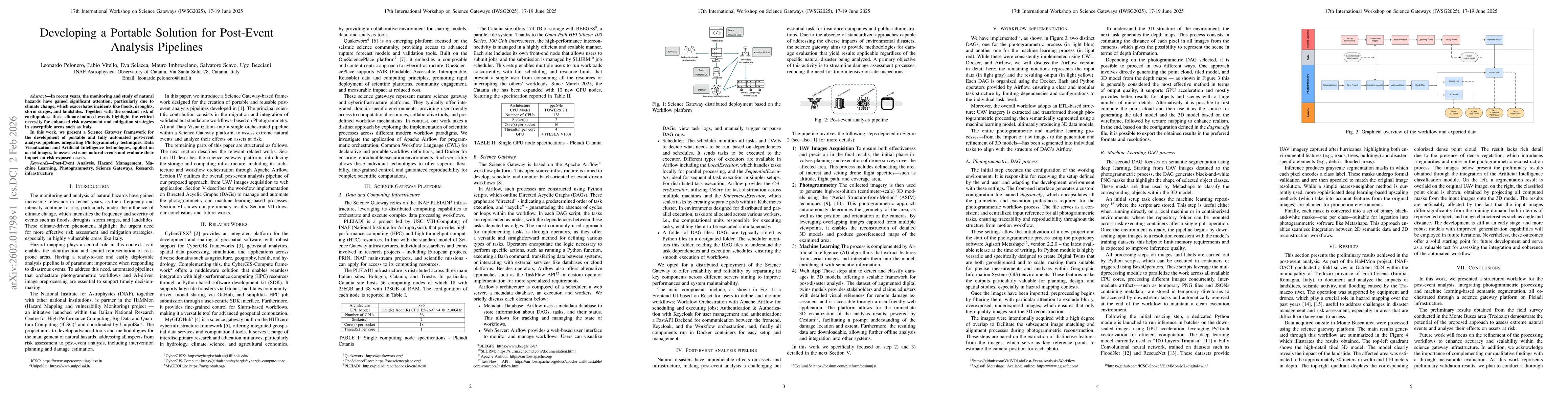 Thumbnail for Developing a Portable Solution for Post-Event Analysis Pipelines