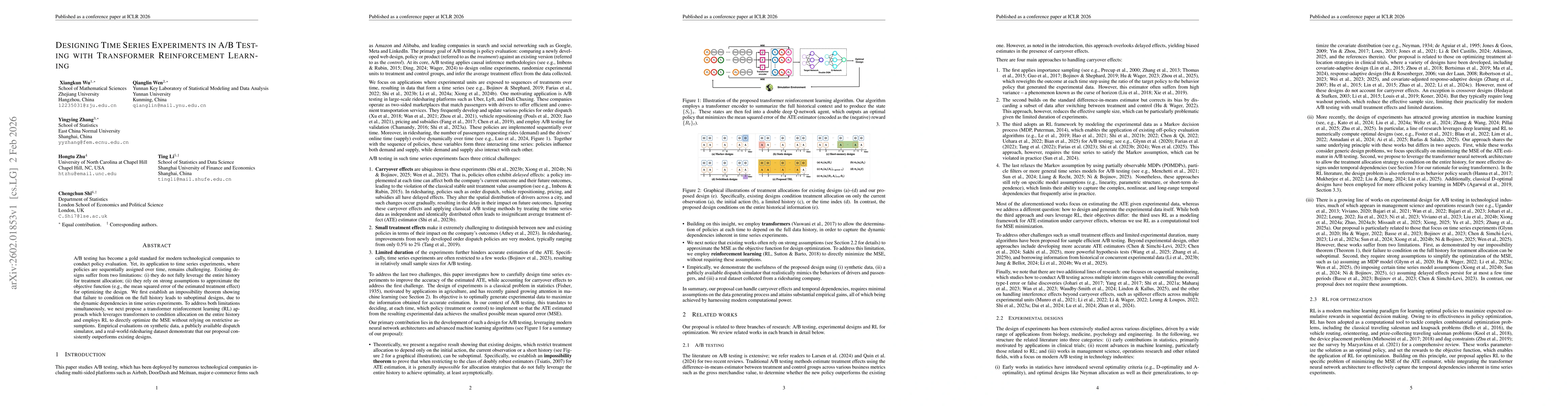 Thumbnail for Designing Time Series Experiments in A/B Testing with Transformer Reinforcement Learning